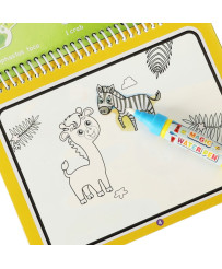 Water book with marker - Animals