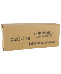 Wide angle suction cup rear view mirror 20cm