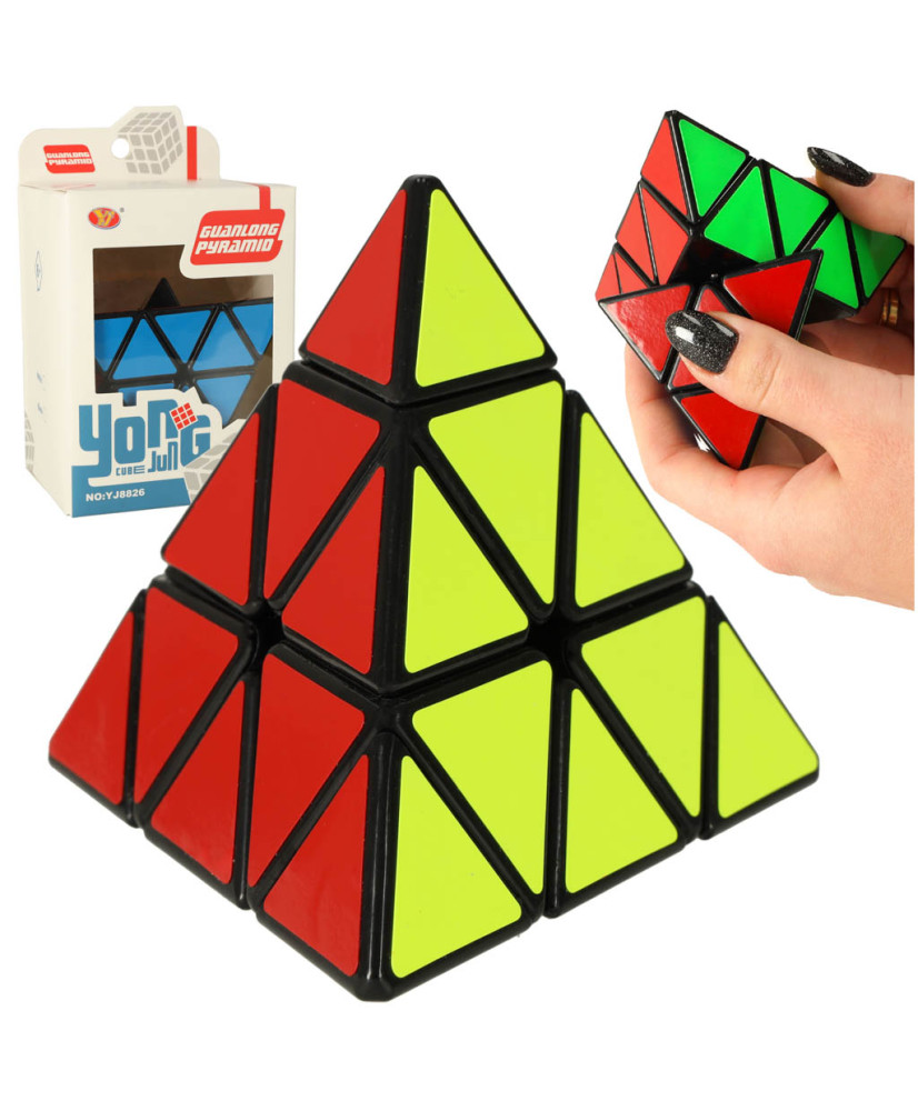 PYRAMINX 9.7cm puzzle cube game