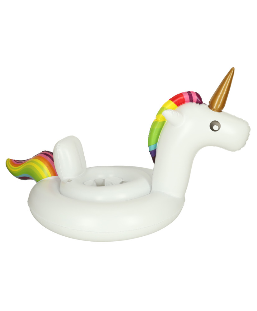 Inflatable wheel for children unicorn with seat 70cm