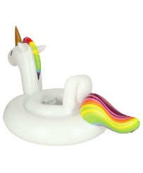 Inflatable wheel for children unicorn with seat 70cm