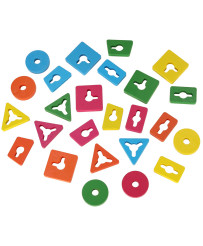 Wooden sorter arcade puzzle 5 towers