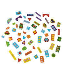 Magnetic multifunctional board large pattern B