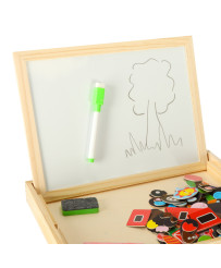 Magnetic multifunctional board large pattern A
