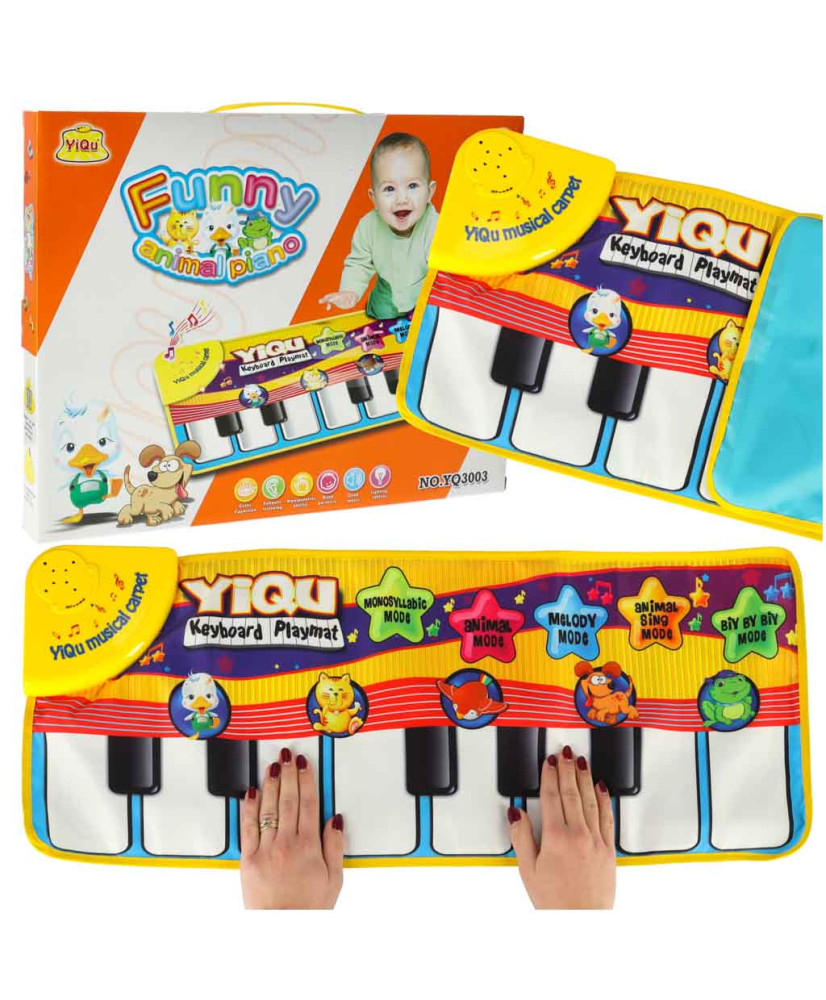 Educational Mini Piano Mat 72x29cm