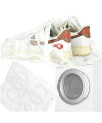 Mesh bag for washing shoes