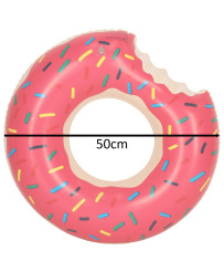 Children's Donut Inflatable Wheel 50cm pink