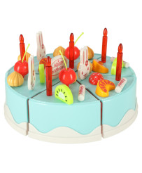 Birthday Cake Cutting Kitchen 75 el. blue