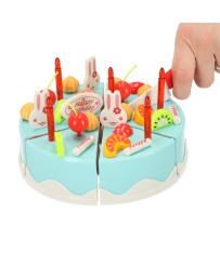 Birthday Cake Cutting Kitchen 75 el. blue