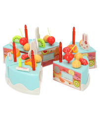 Birthday Cake Cutting Kitchen 75 el. blue