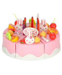 Birthday Cake Cutting Kitchen 75 el. pink
