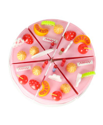 Birthday Cake Cutting Kitchen 75 el. pink