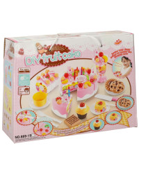 Birthday Cake Cutting Kitchen 75 el. pink