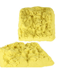 Kinetic sand 1kg in a pouch yellow