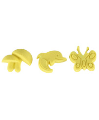 Kinetic sand 1kg in a pouch yellow