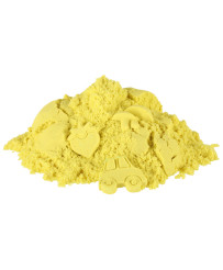 Kinetic sand 1kg in a pouch yellow