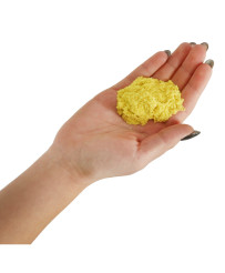 Kinetic sand 1kg in a pouch yellow