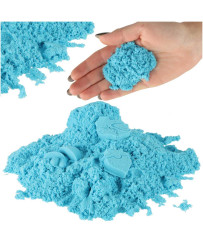 Kinetic sand 1kg in a bag blue