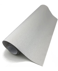 Foil roll metallic brushed...