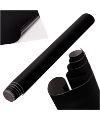 Velvet roll film black 1,35x15m