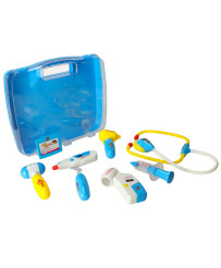 Doctor's kit in a suitcase DOCTOR +lights blue