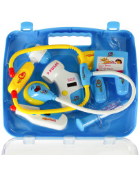 Doctor's kit in a suitcase DOCTOR +lights blue