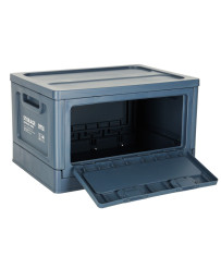 Camping box trunk organizer navy blue
