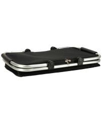 Thermal folding picnic basket black