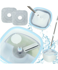 Rectangular flat rotary mop...