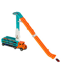 Caravan with racetrack slide 6el orange