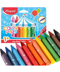 Jumbo Colorpeps candle...