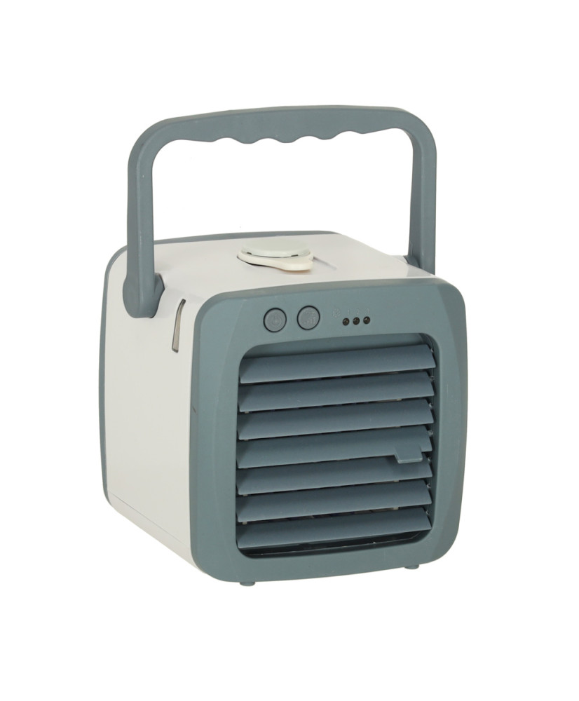 Air conditioner fan humidifier handle