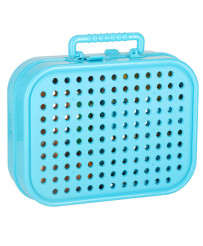Construction bricks in a suitcase + screwdriver guard po