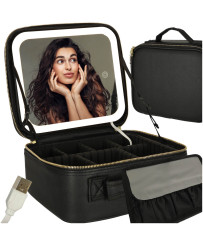 Cosmetics organizer with...