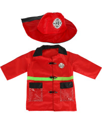 Firefighter walkie-talkie carnival costume 3-8 years old