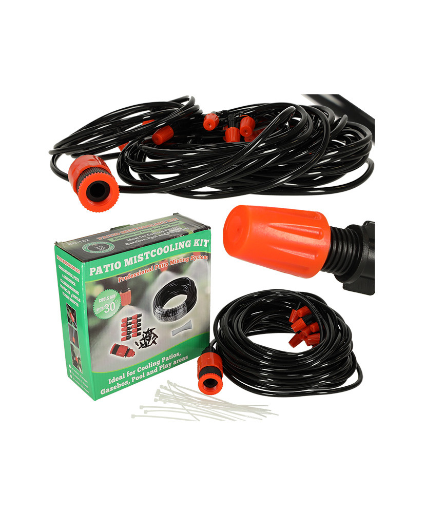 Water curtain mist garden sprinkler irrigation system 20m