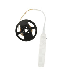 LED tape with battery USB motion sensor 1M cold white