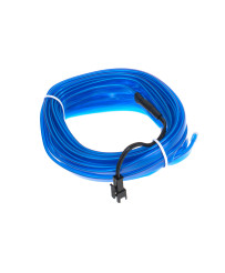 LED ambient lighting for car / auto USB / 12V tape 3m blue