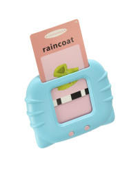 Educational card reader fiszki for learning English vocabulary 112 cards
