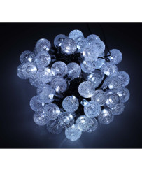 Solar ball garden lights 7m 50LED cold white