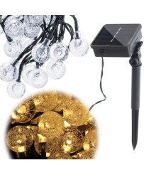 Solar ball garden lights 7m...