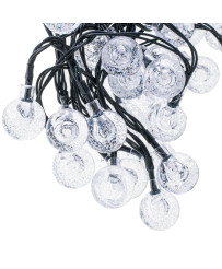 Solar ball garden lights 7m 50LED warm white