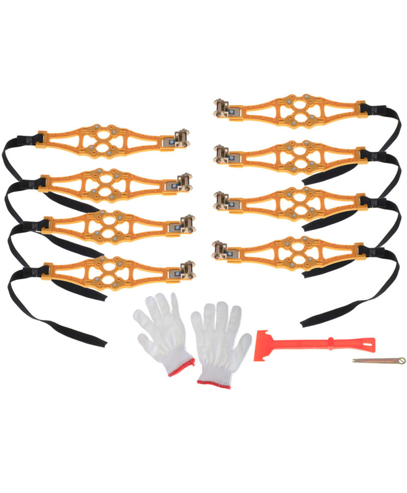 Snow chains anti-slip wheel caps snow tires 8el.