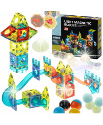 Magnetic blocks marble ball...