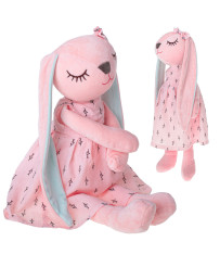 Plush mascot rabbit pink 52cm