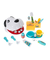 Dog dog at the dentist sick tooth cure tooth