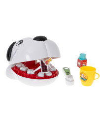 Dog dog at the dentist sick tooth cure tooth