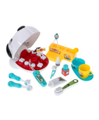 Dog dog at the dentist sick tooth cure tooth