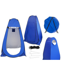 Tent shower changing room...