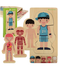 Wooden layered puzzle...